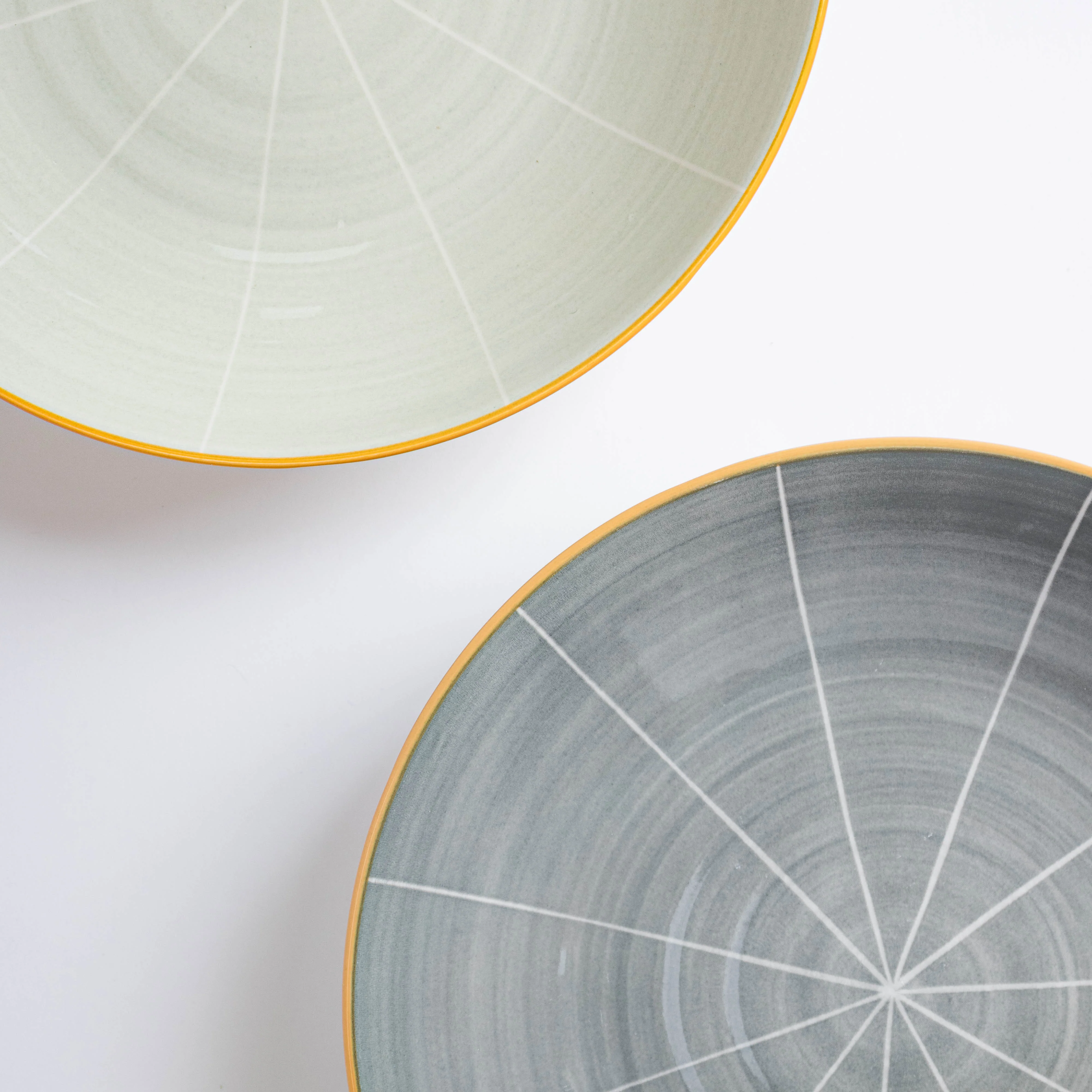 Willow Light Grey Snack Plate 8 inch - Image 5