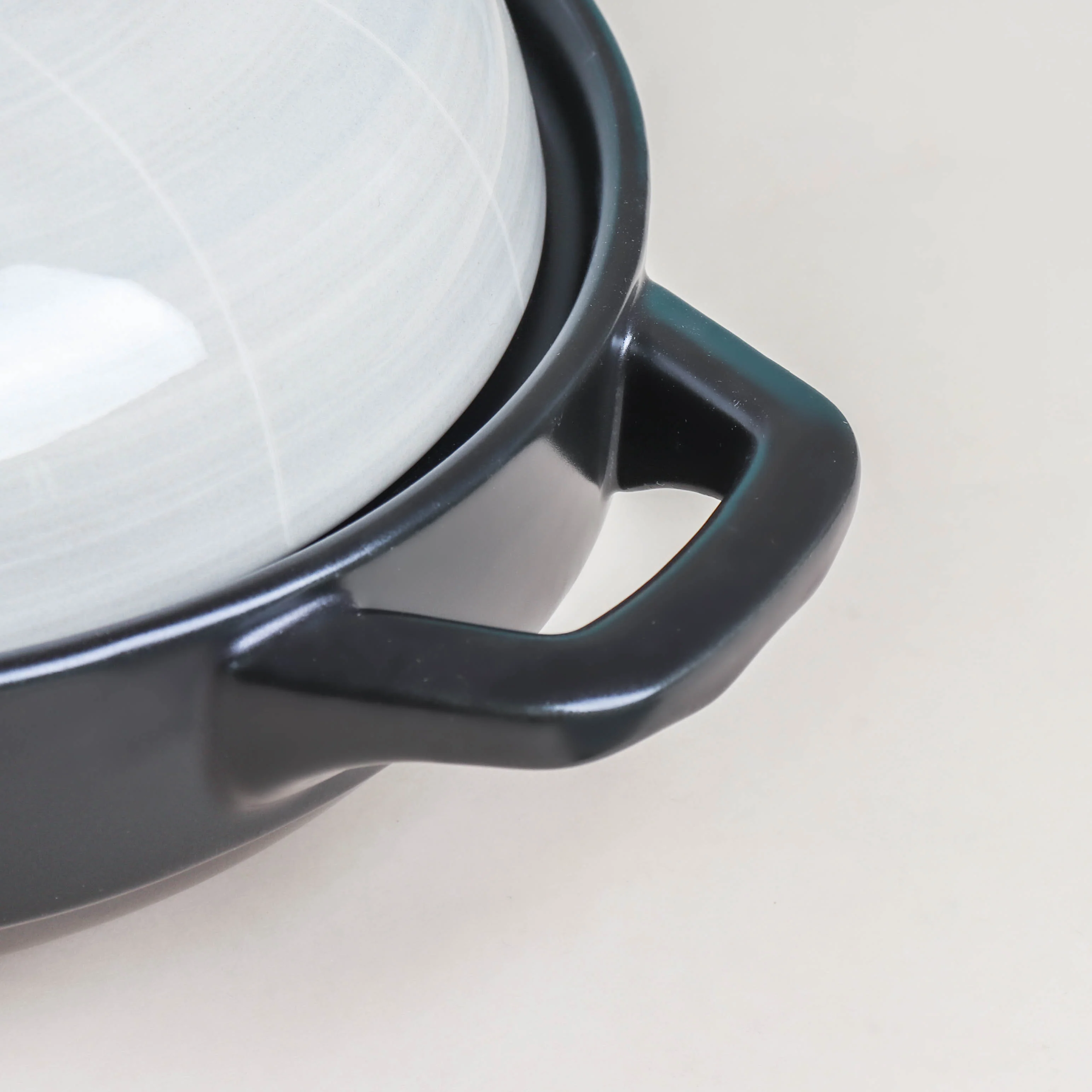 Willow Shallow Cooking Pot Ecru - Image 8