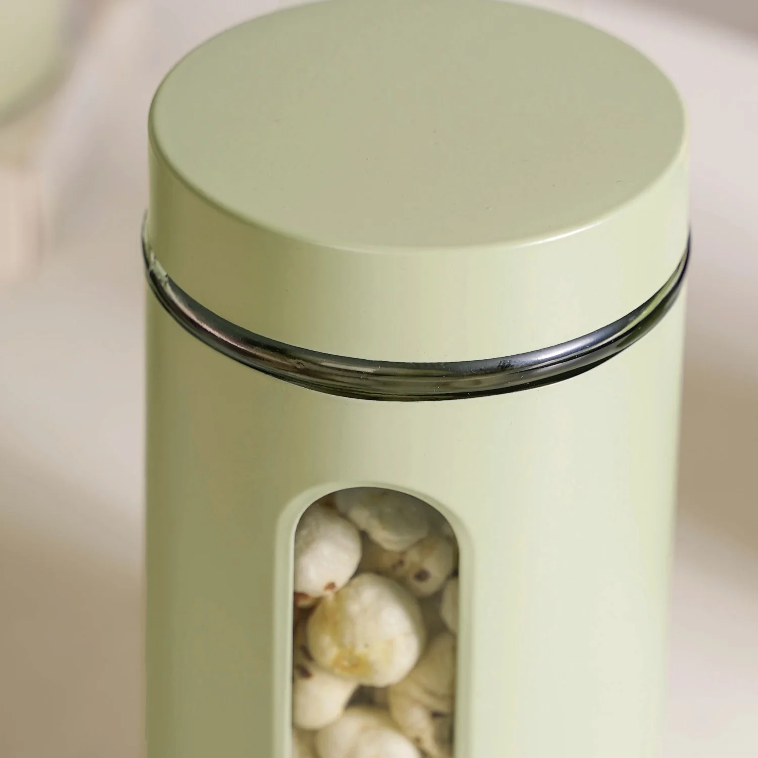 Winnie Green Glass Jar With Window Set Of 4 1000ml - Image 7