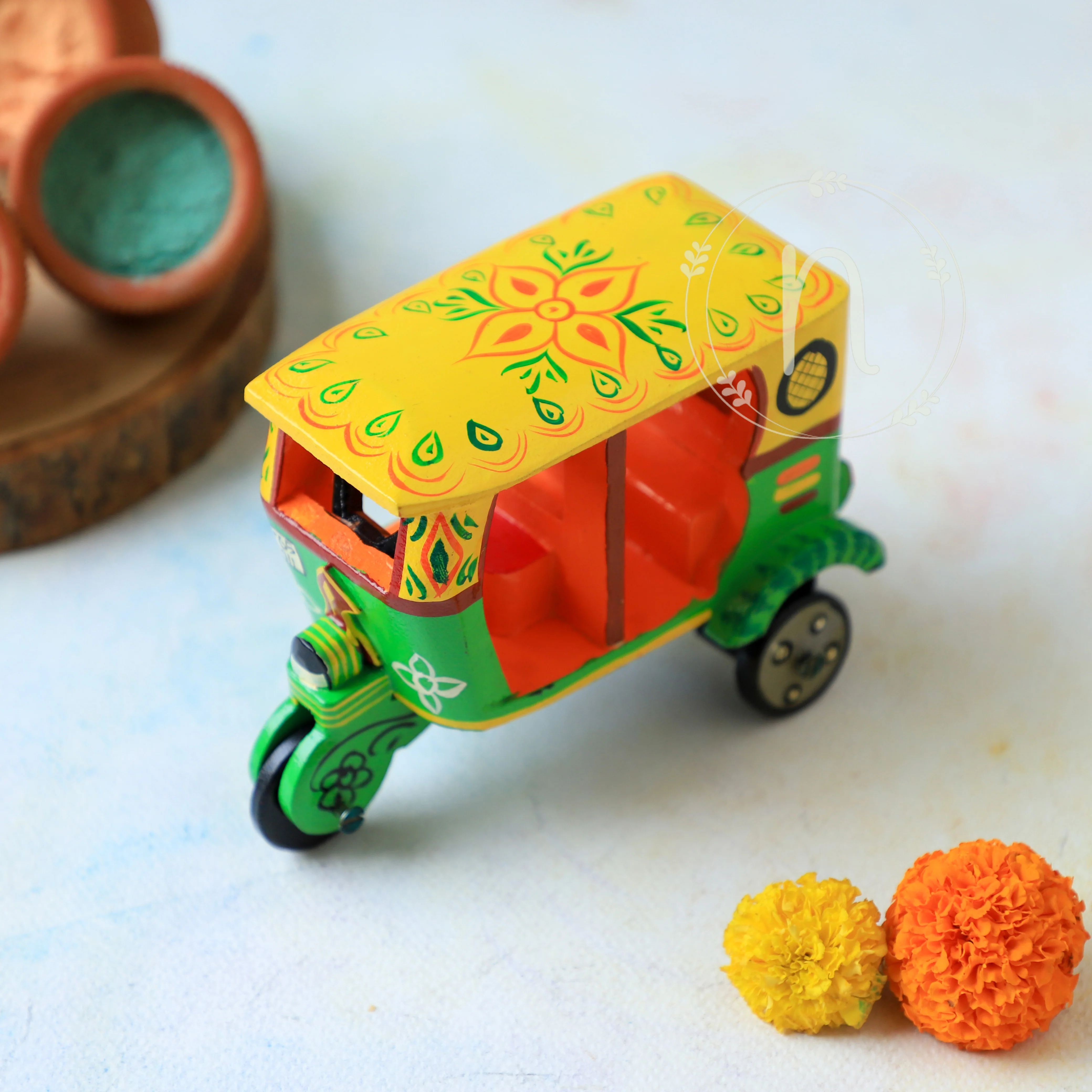 Wooden Auto Rickshaw - Image 5