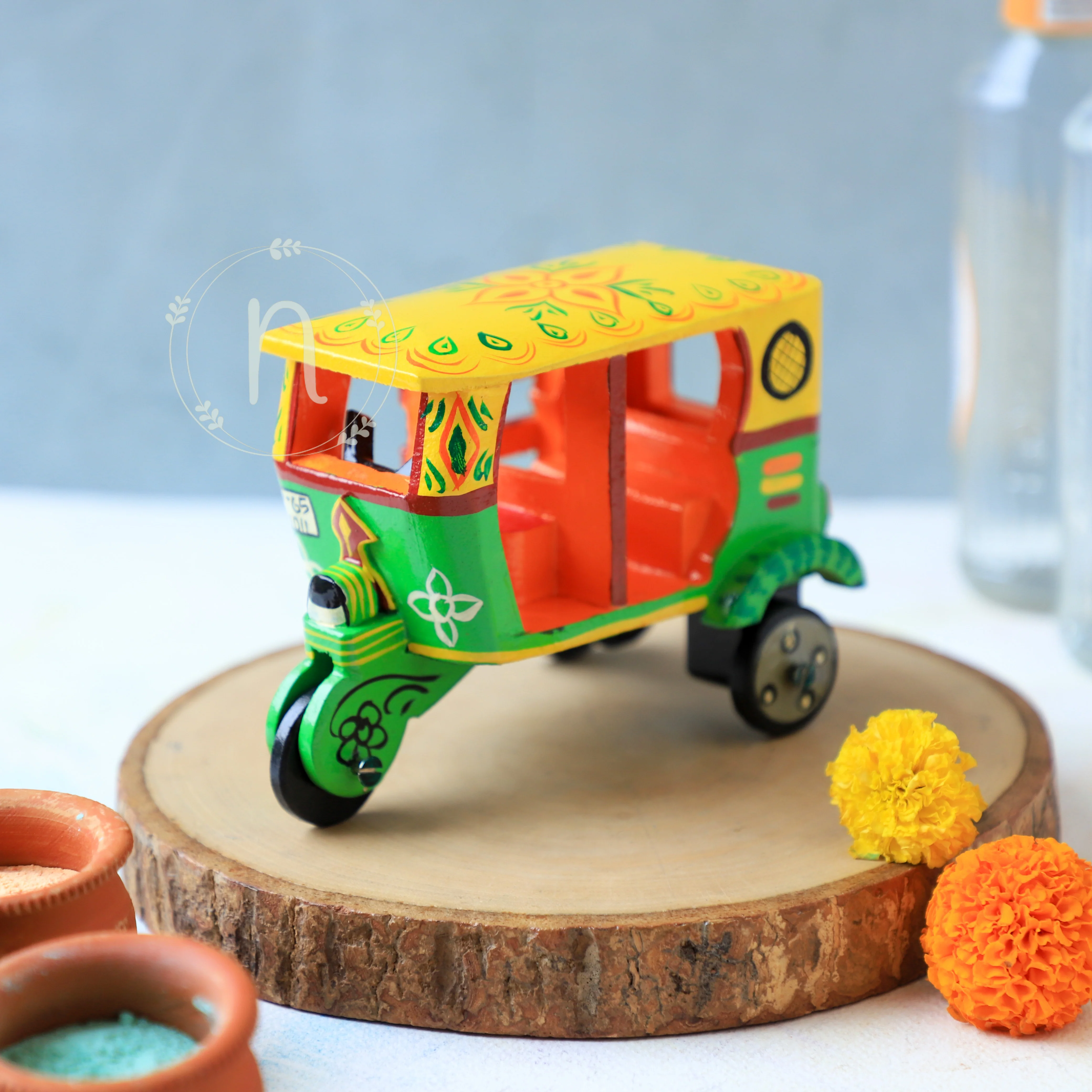 Wooden Auto Rickshaw - Image 7