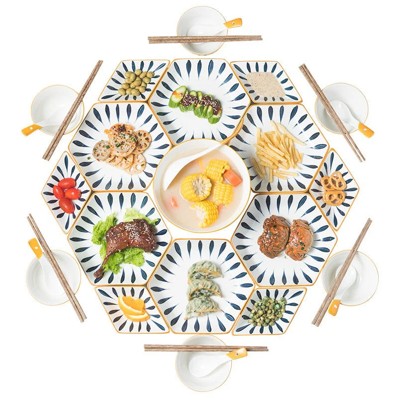 Wooden Chopsticks Set of 4 - Image 14