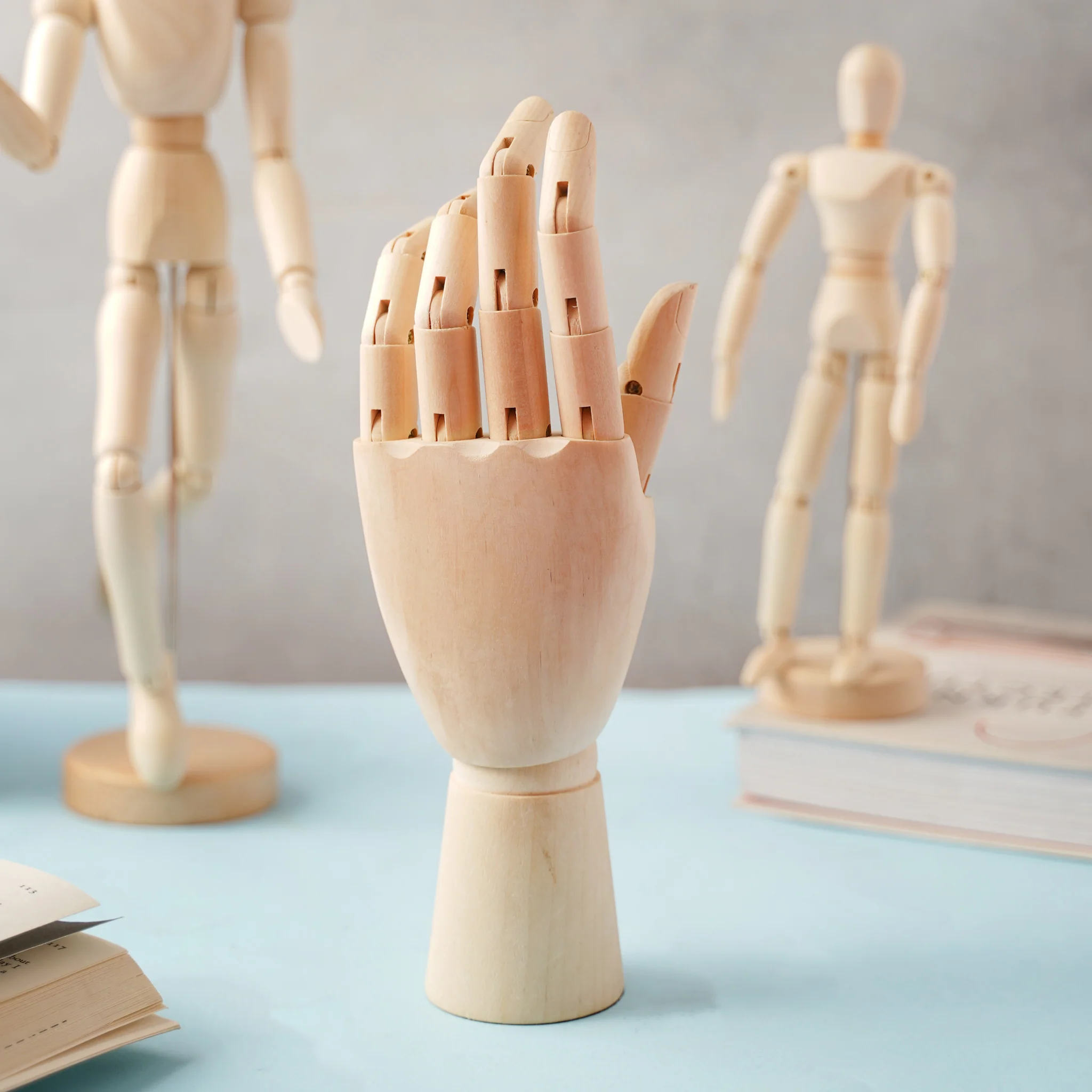 Wooden Decor Hand - Image 3