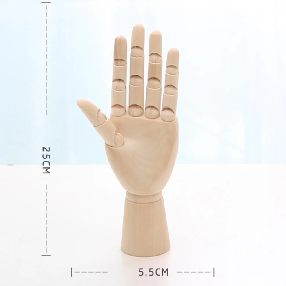 Wooden Decor Hand - Image 9