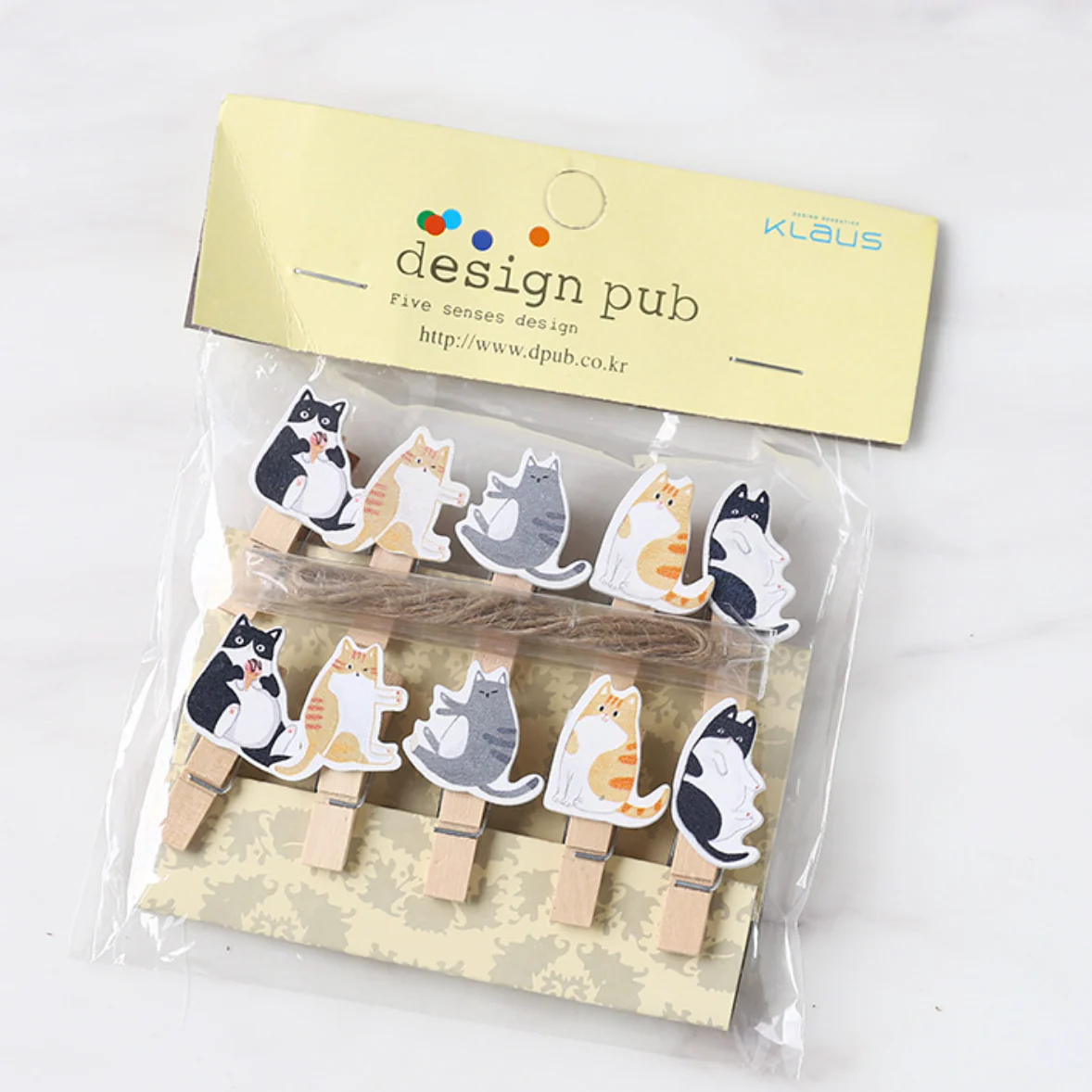 Wooden Hanging Clips - Set of 10 - Image 12