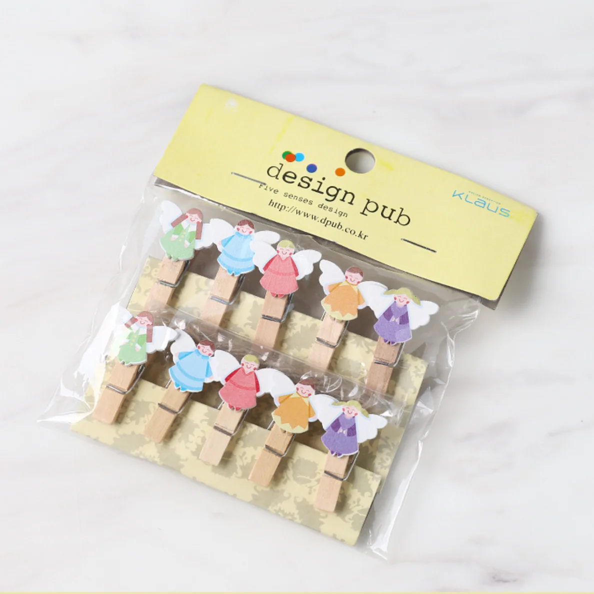 Wooden Hanging Clips - Set of 10 - Image 14