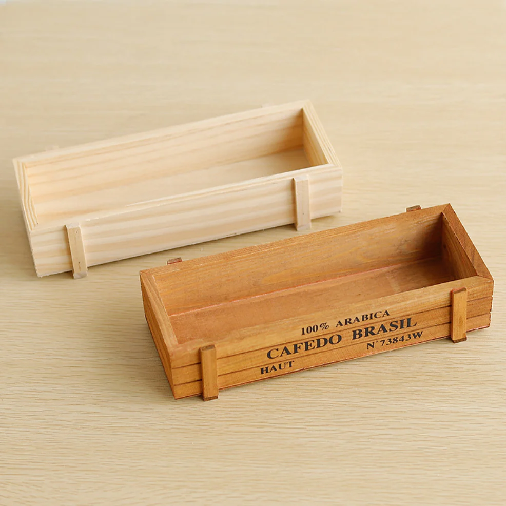 Wooden Plant Holder - Set of 2 - Image 2