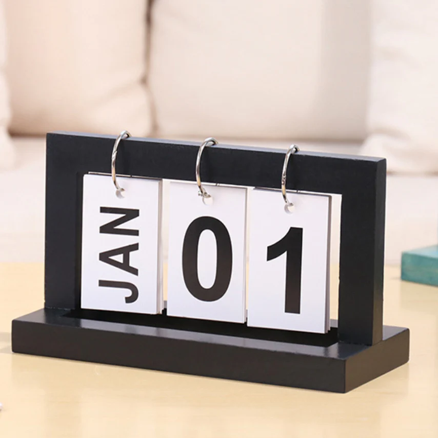 Wooden Table Calendar - Image 6