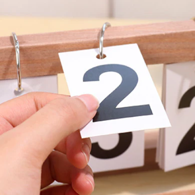 Wooden Table Calendar - Image 7
