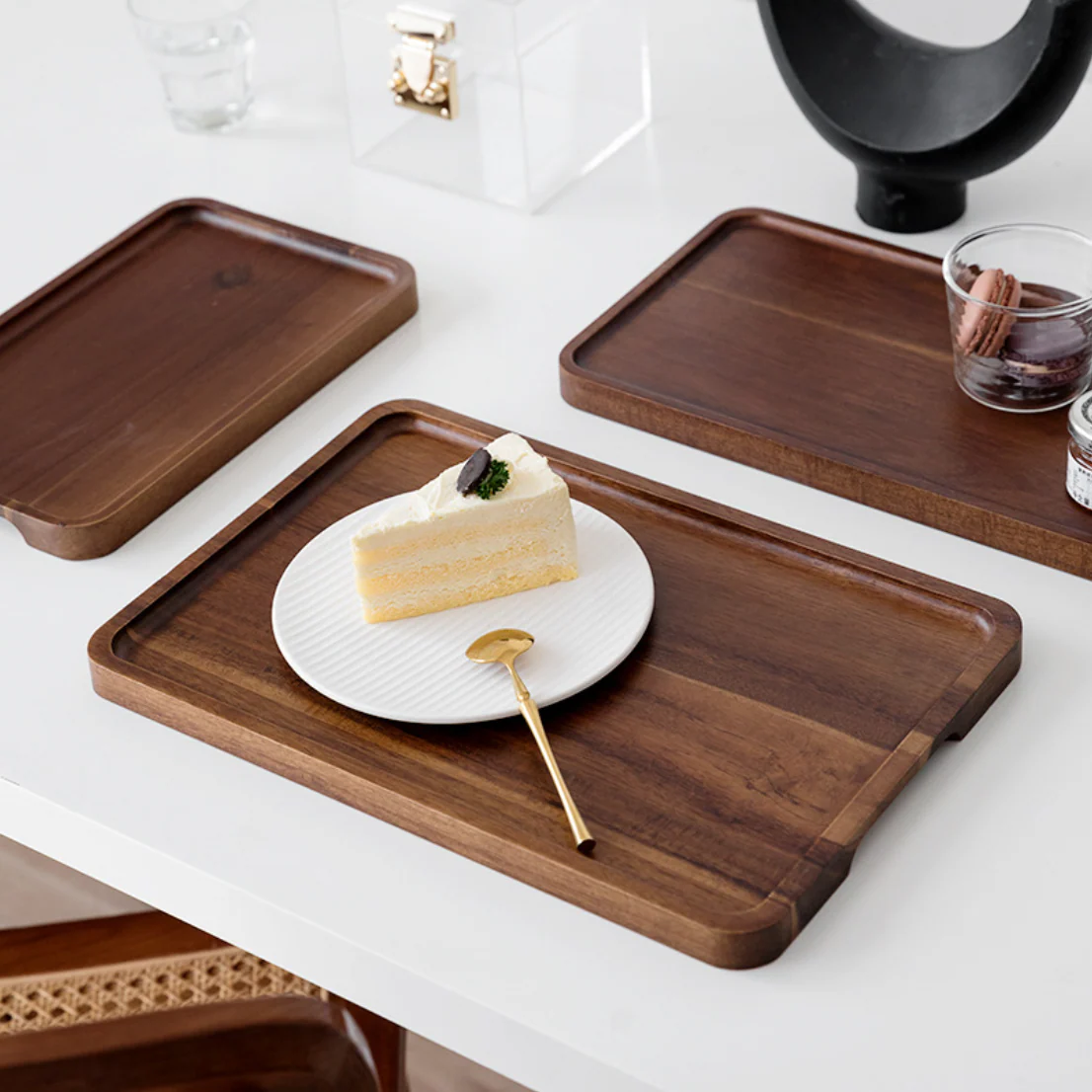 Wooden Tray - Long - Image 2