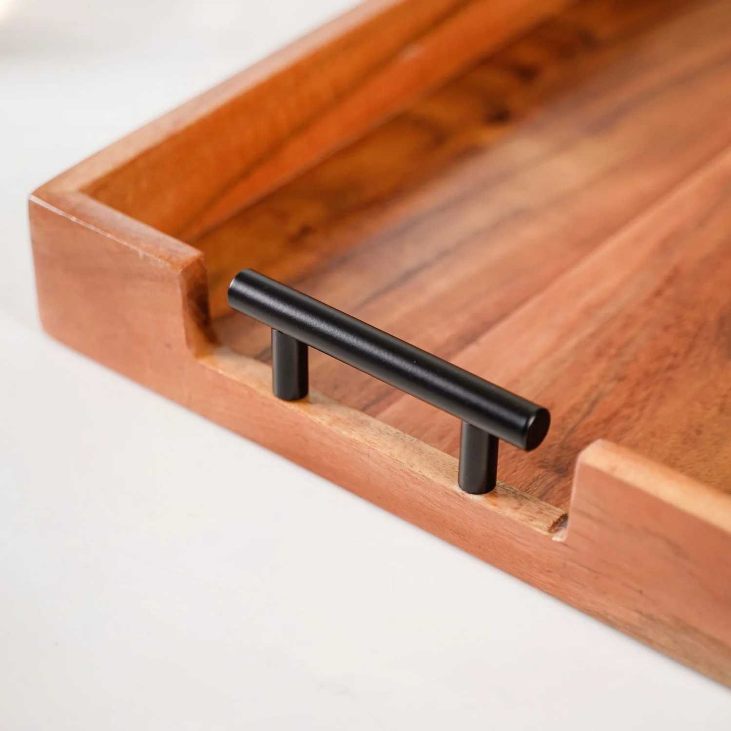 Wooden Tray With Handles - Image 8