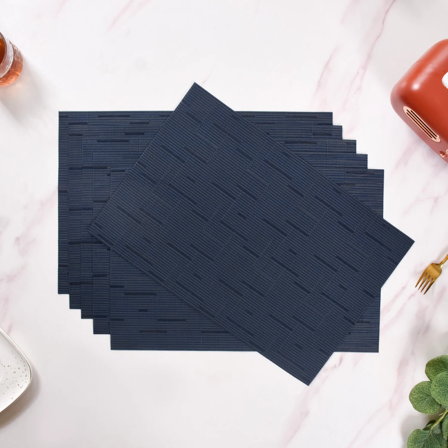Woven Waterproof Placemat Set Of 6 - Image 6