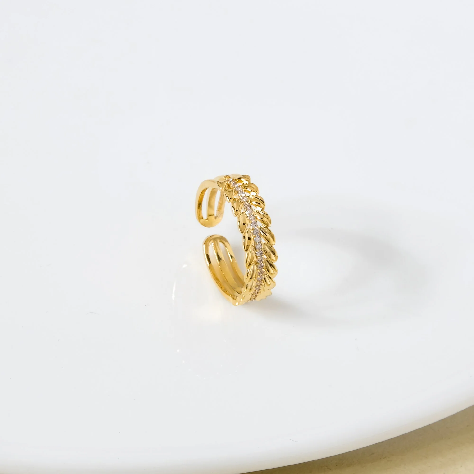 Wreath Of Gold Statement Ring - Image 5