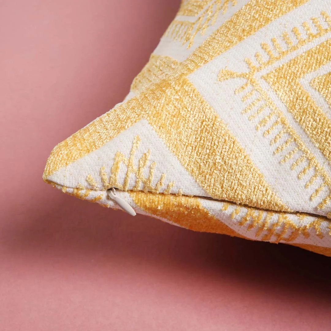 Yellow Chair Cushion Cover - Image 4