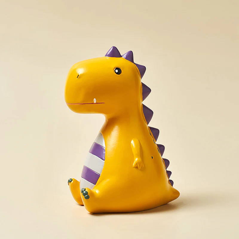 Yellow Dino Decor