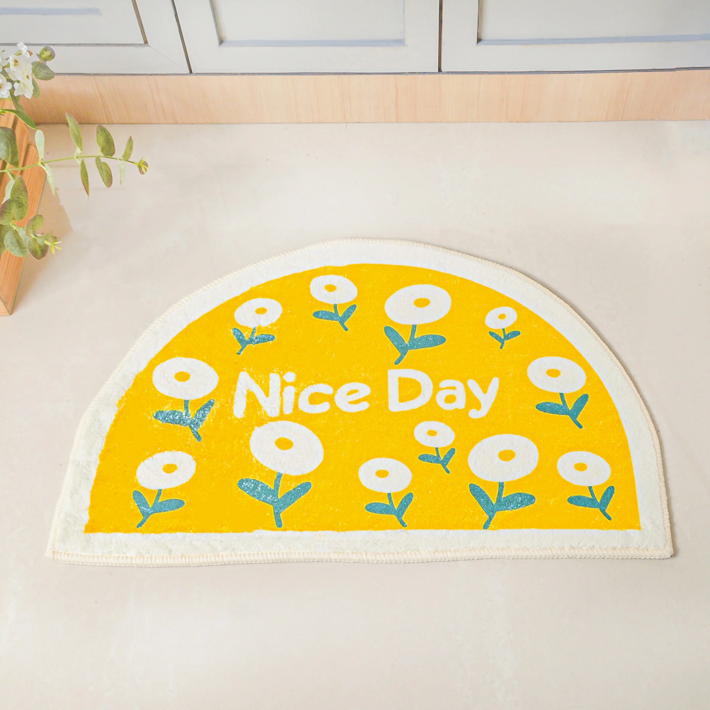 Yellow Flowers Small Rug - Image 8