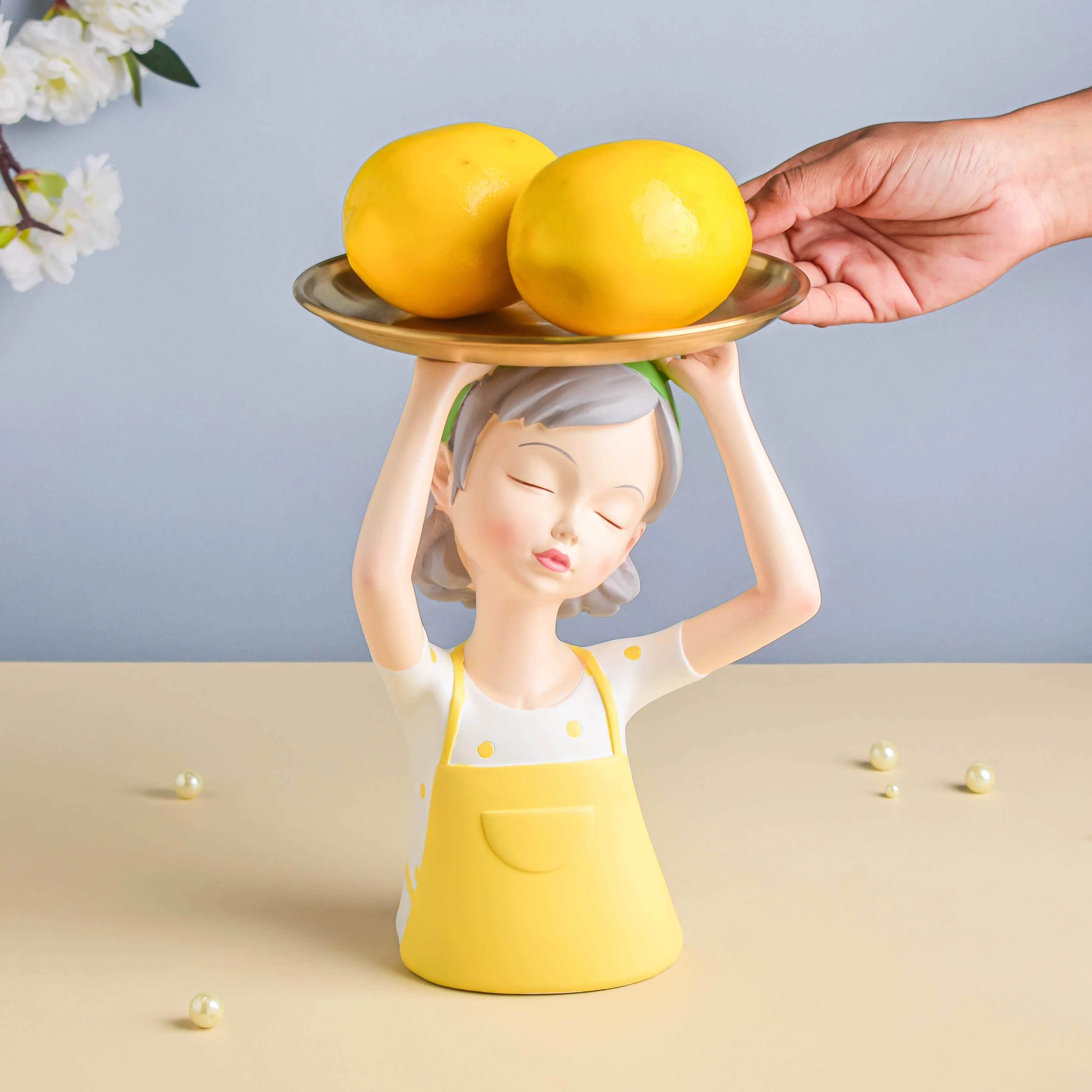 Yellow Girl Platter - Image 3