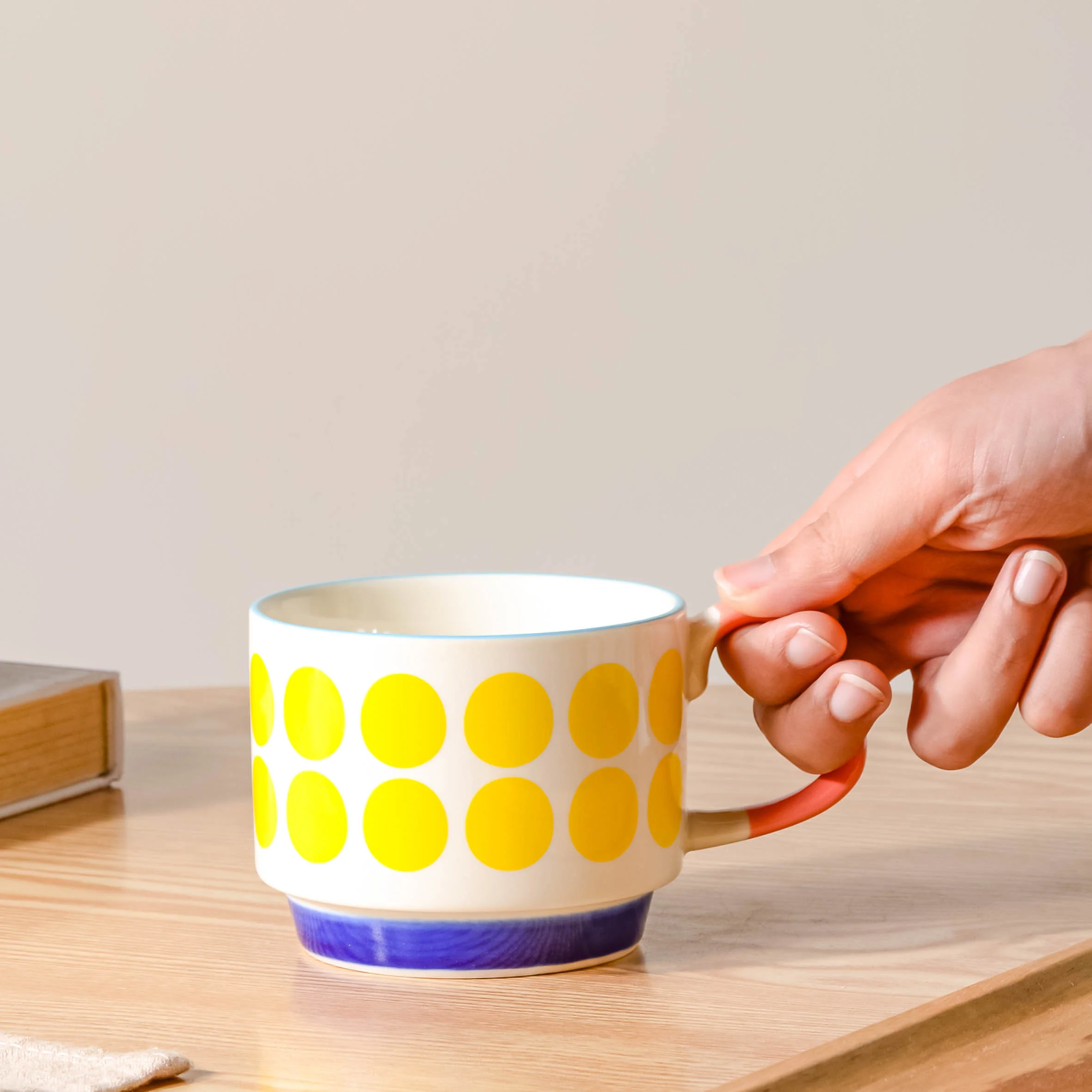 Yellow Spherical Cup - Image 2