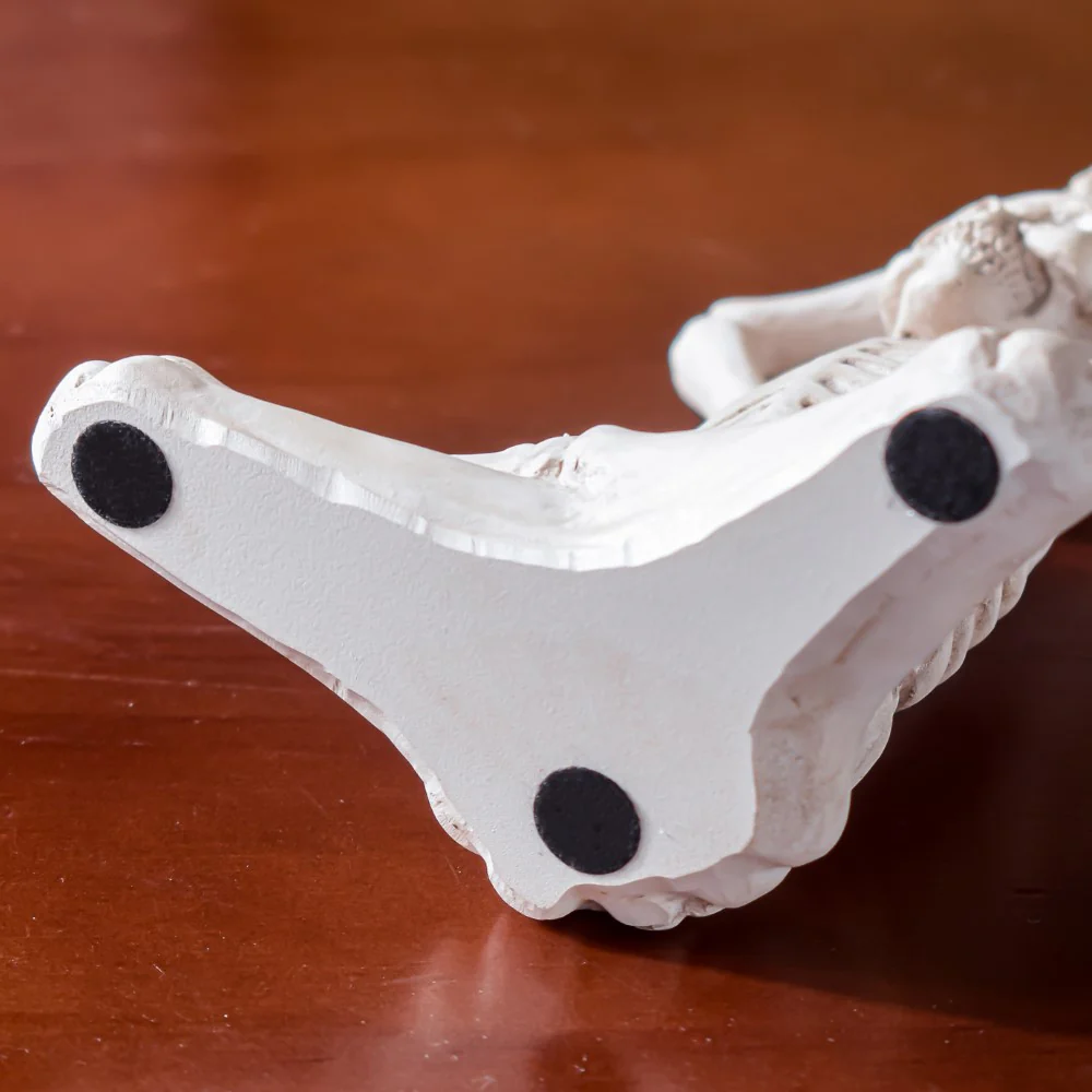 Yoga Skeleton Showpiece White Set Of 3 - Image 15