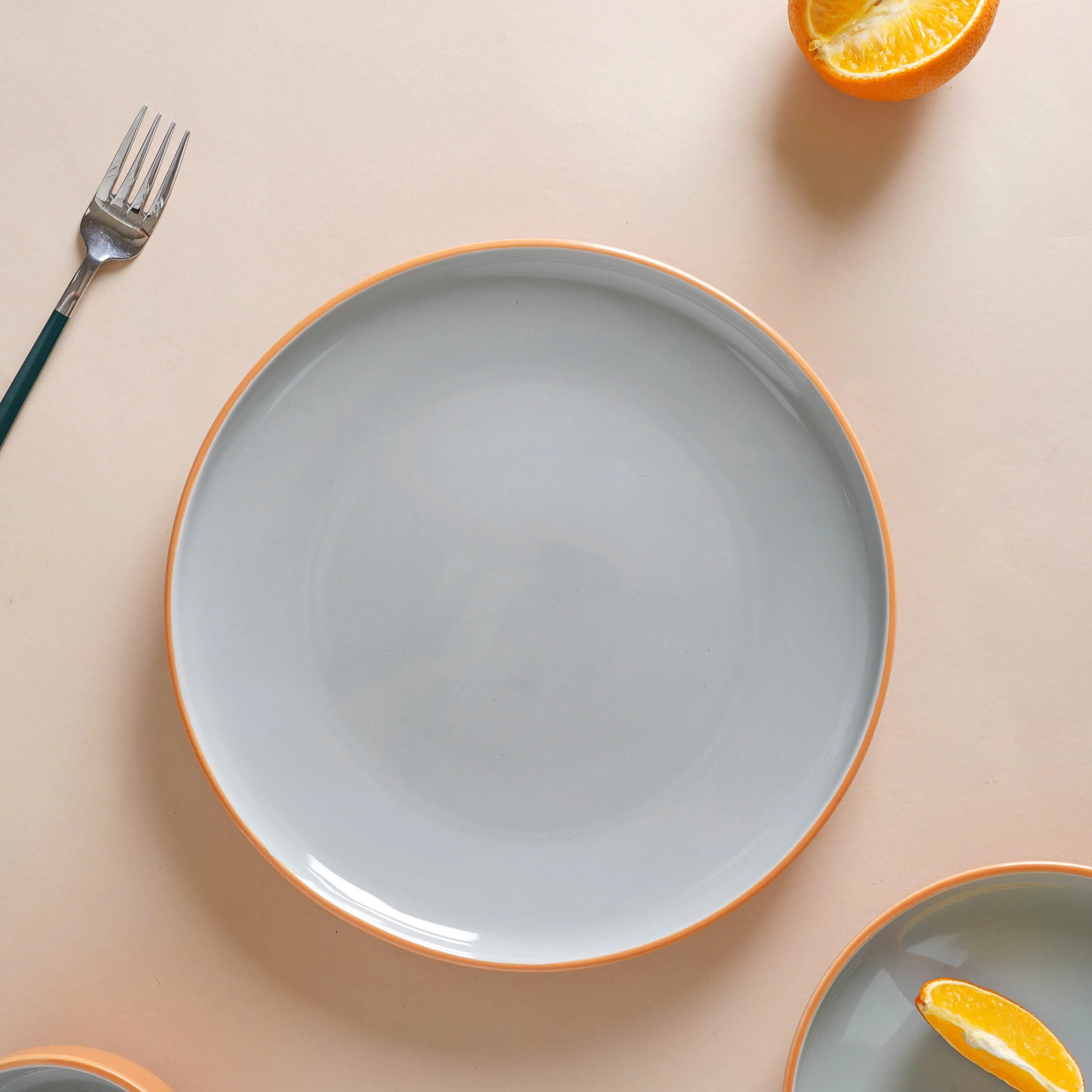 Zoella Dinner Plate Grey - Image 3