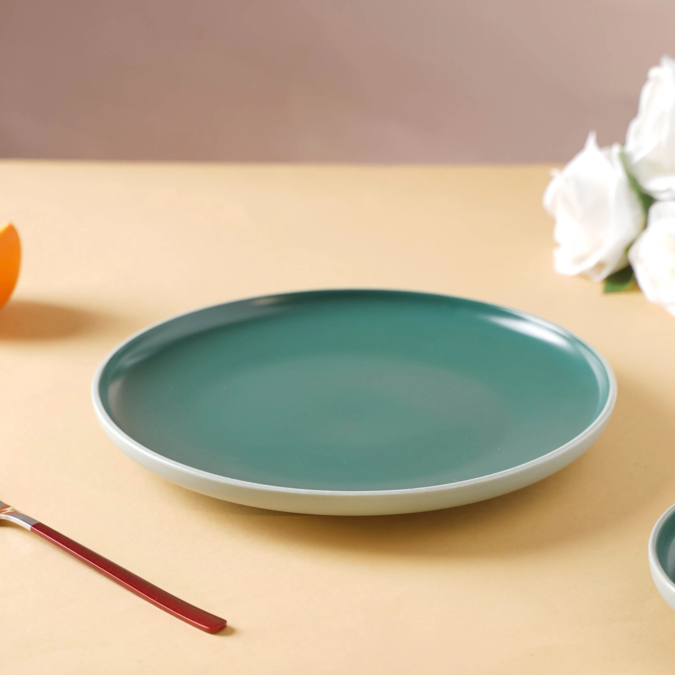 Zoella Green 33 Piece Dinner Set For 6 - Image 4