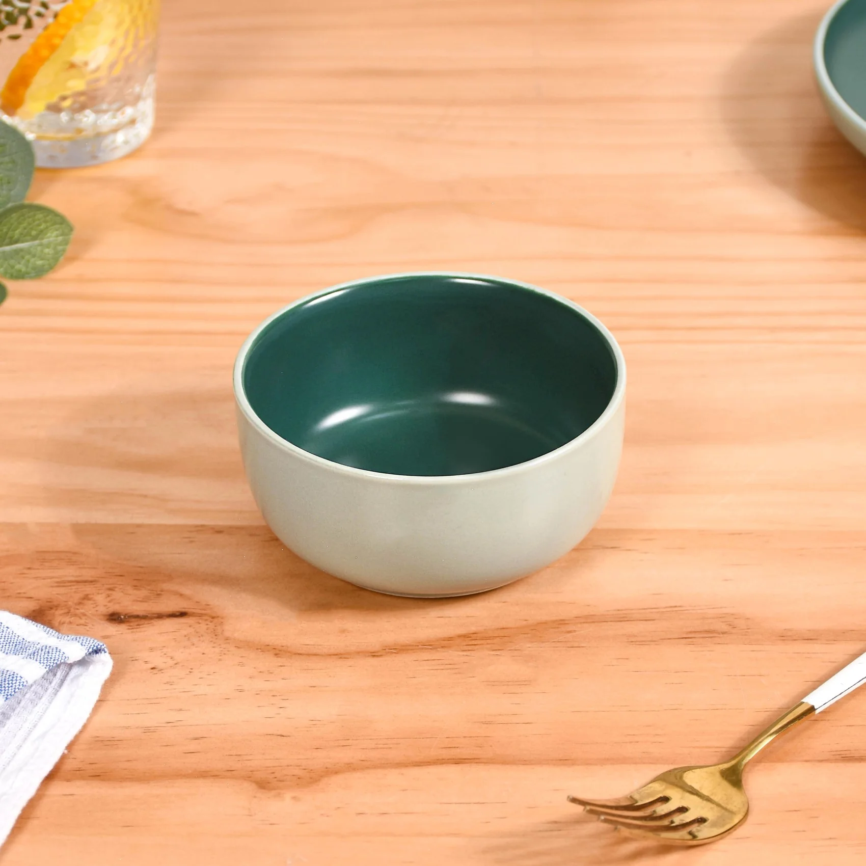 Zoella Green Snack Bowls Set Of 4 250ml - Image 3