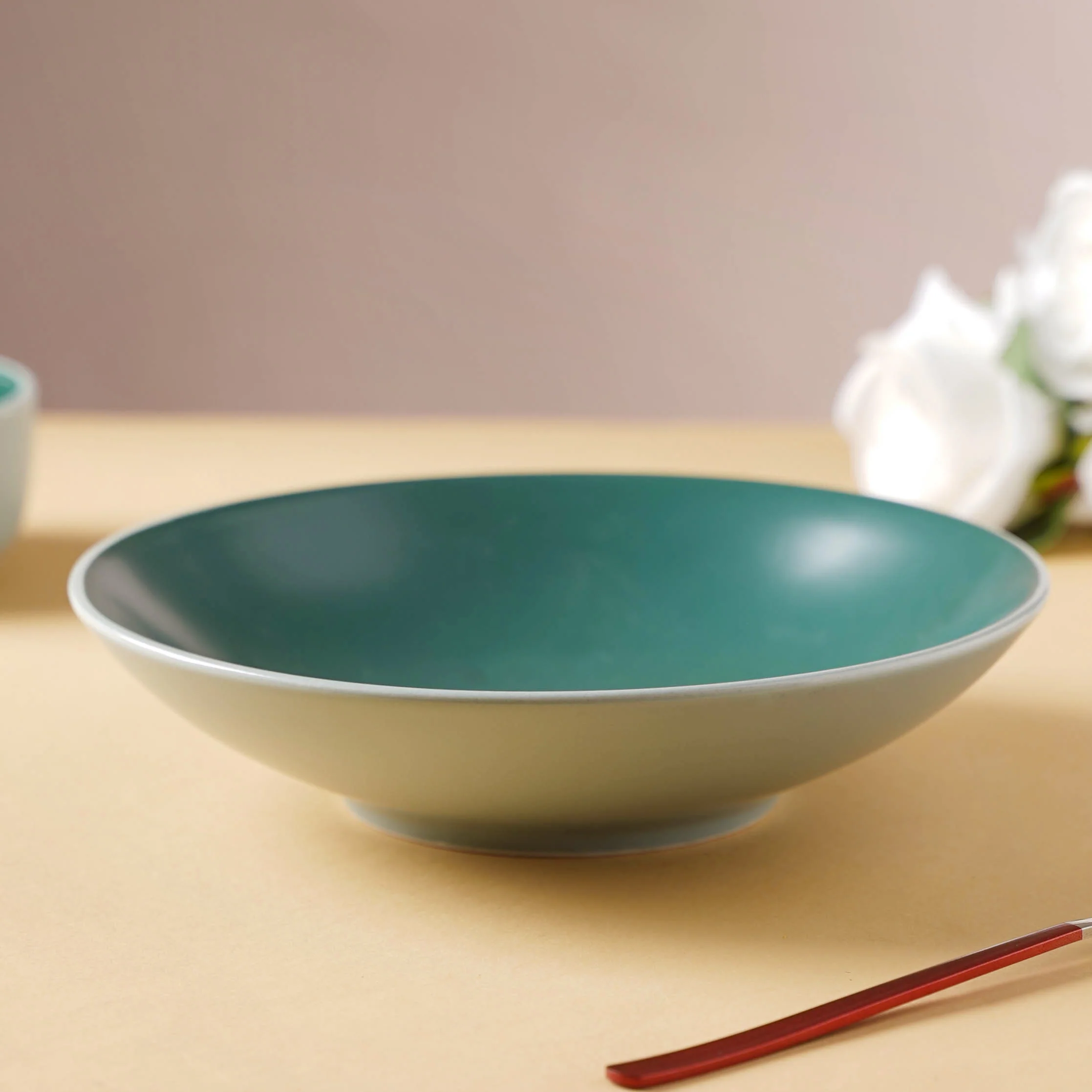 Zoella Noodle Plate Green - Image 6