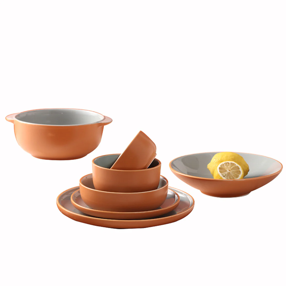 Zoella Pasta Plate Grey - Image 12