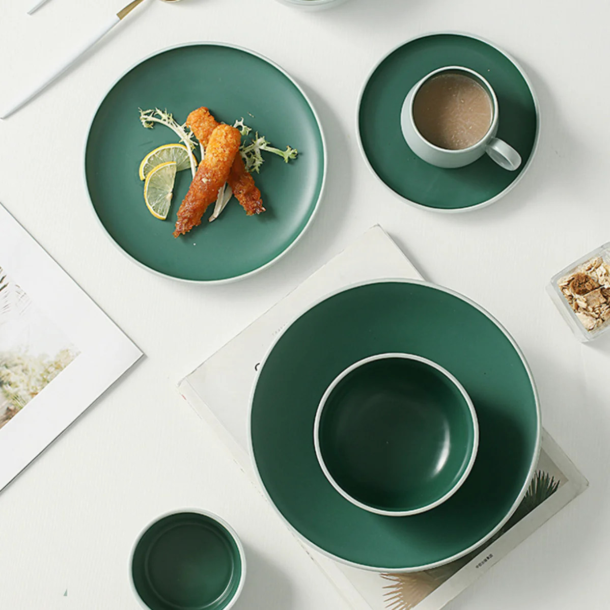 Zoella Small Dish Green - Image 5