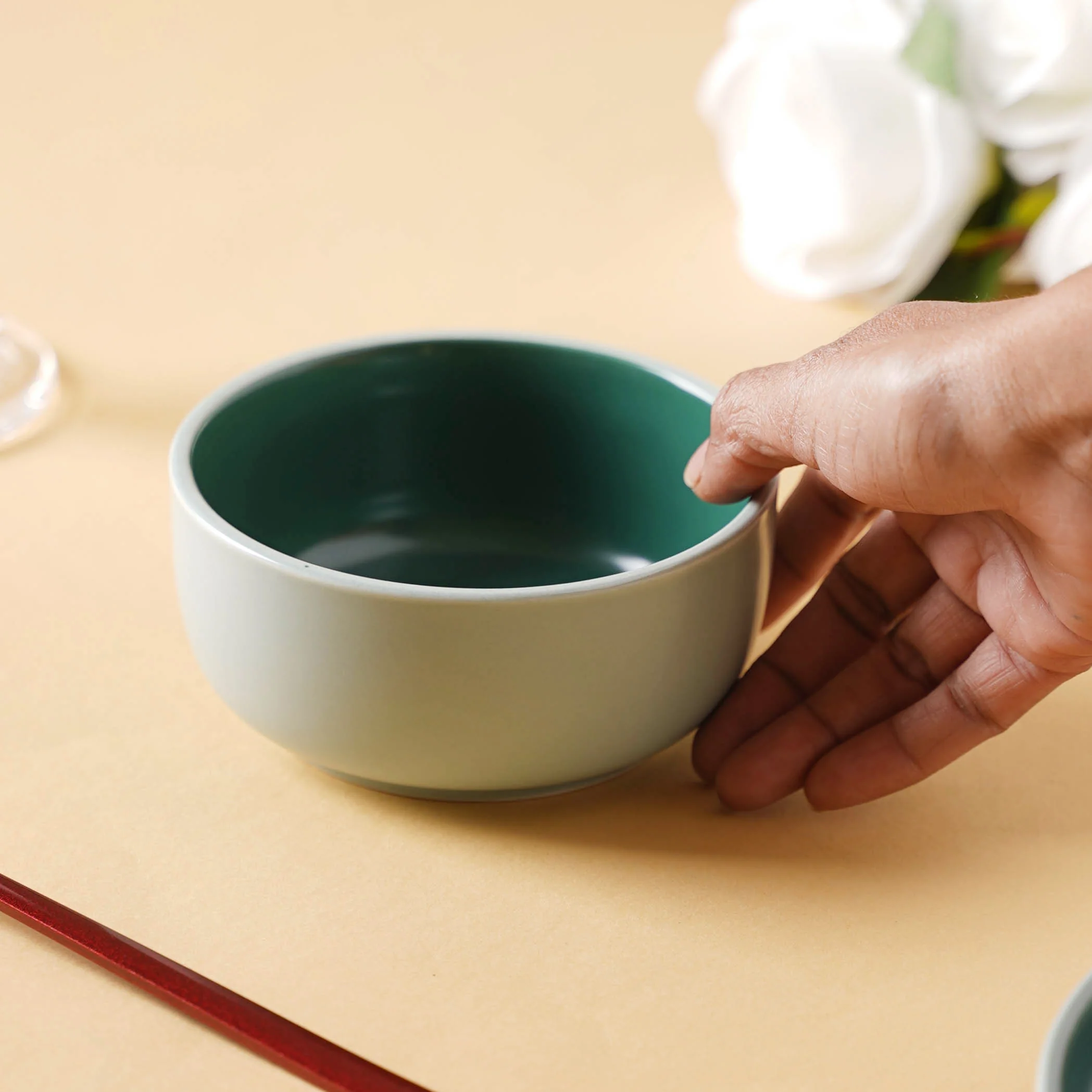 Zoella Snack Bowl Green